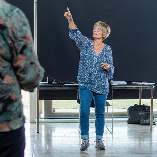 Medarbejder hos Human House underviser i strategisk arbejdsmiljøledelse