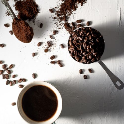 Arbejdsmiljø med kaffe